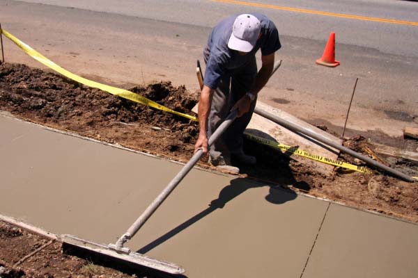 Concrete Sidewalk Repair